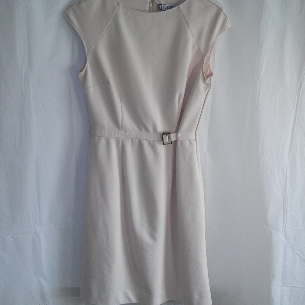 Jennifer Lopez Cream Dress Size 6